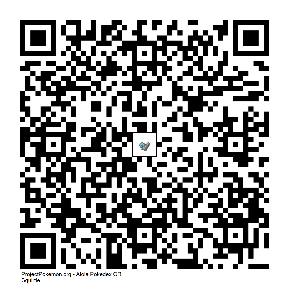 Cdigo QR de Squirtle